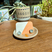 Flat Stud Earring