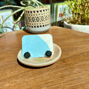 Flat Stud Earring