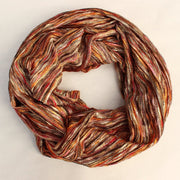 Multi Colored Knit Infinity Scarf
