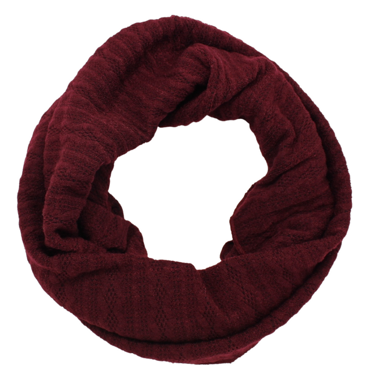 Winter Cable Knit Infinity Scarf