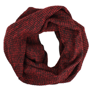Winter Ribbed Knit Infinity Scarf