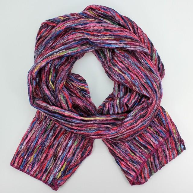 Multi Colored Knit Scarf