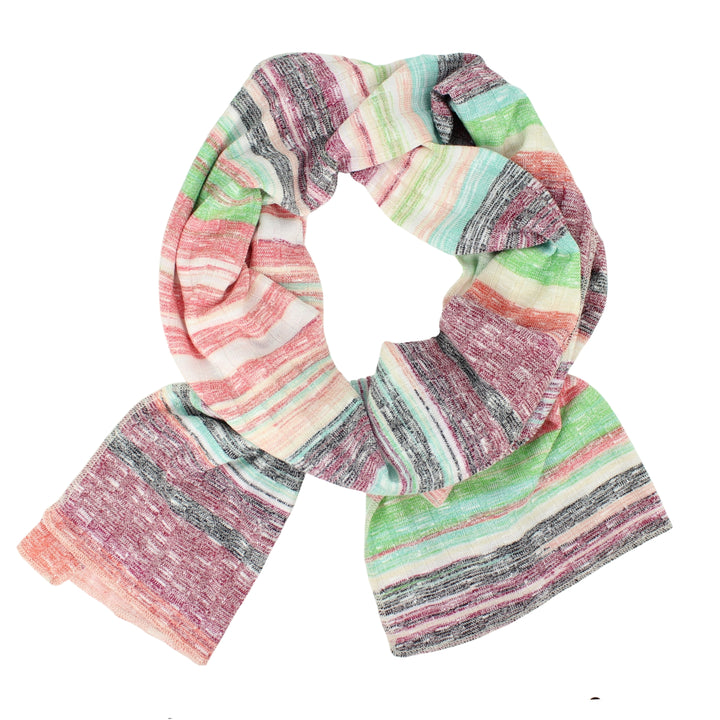 SALE | Rib Print Oblong Scarf