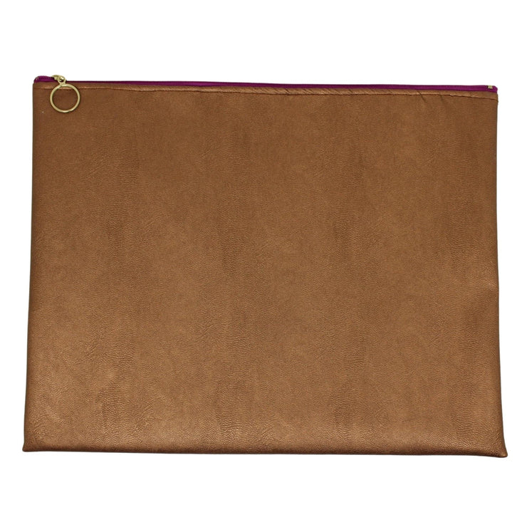 Vegan Leather Pouch Large