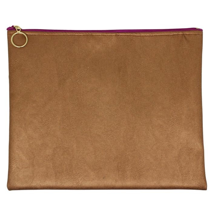 Vegan Leather Pouch Medium