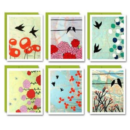 Boxed Blank Cards "Flowers"