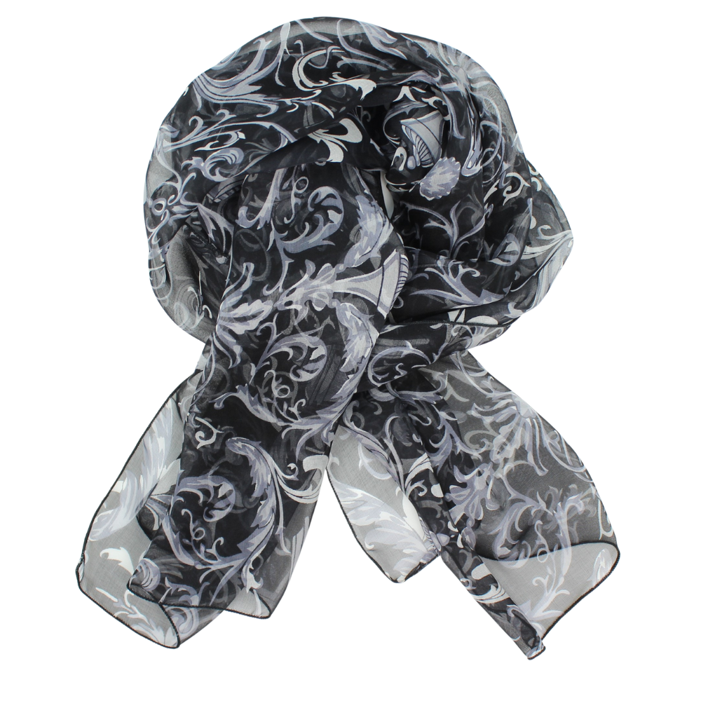 Silk Chiffon Scarf