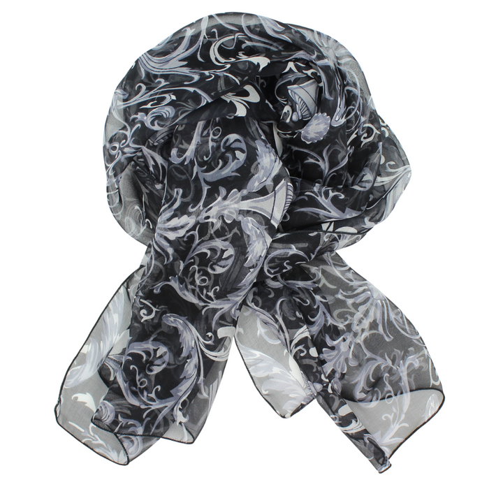 Silk Chiffon Scarf