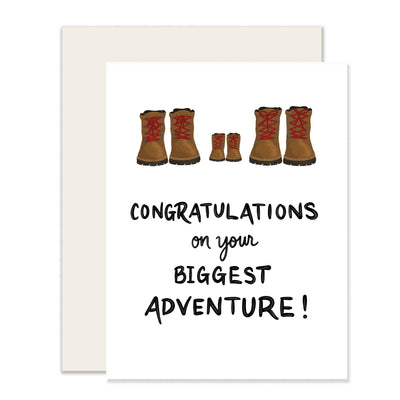 Baby Card "Biggest Adventure"
