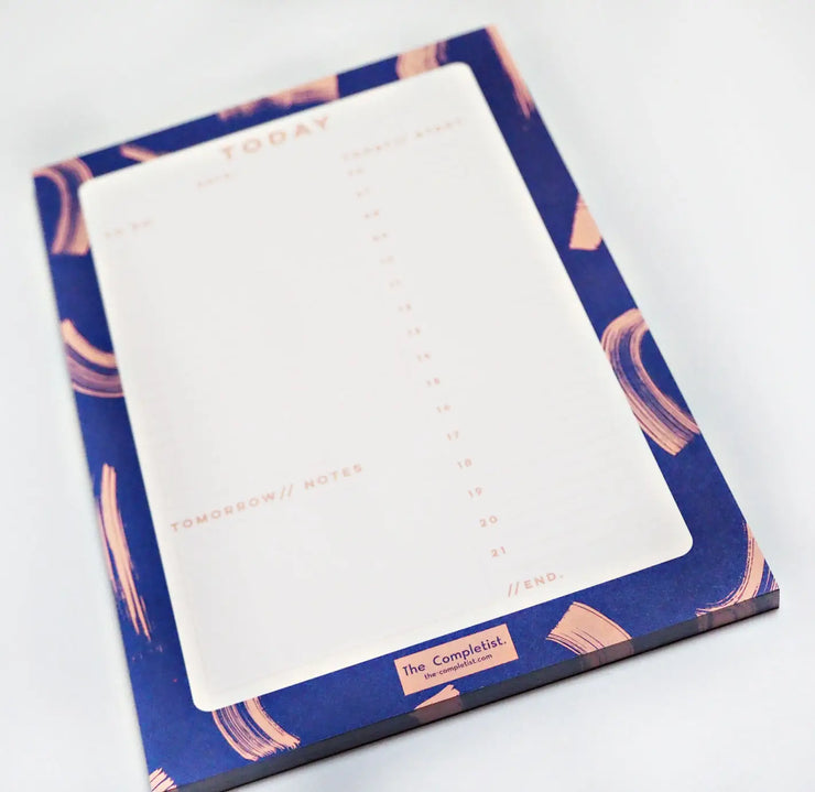Notepad "Daily Planner Blue Shadow"