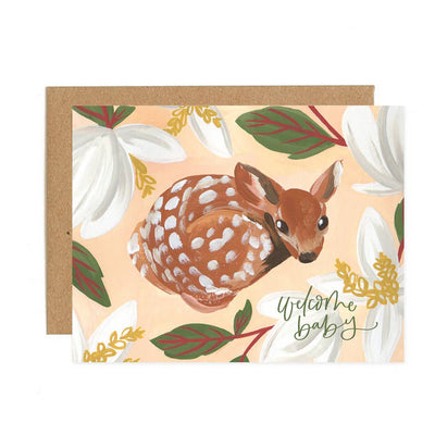 Baby Card "Fawn"