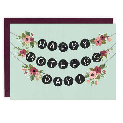 Mother's Day Card "Garland"
