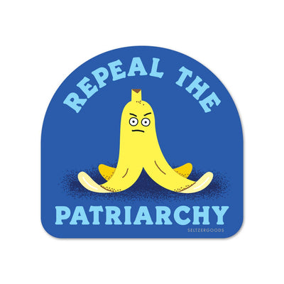 Sticker "Banana Repeal Patriarchy"