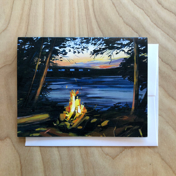 Blank Card "Campfire"