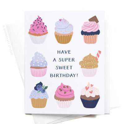 Birthday Card "Sweet Cupcake"