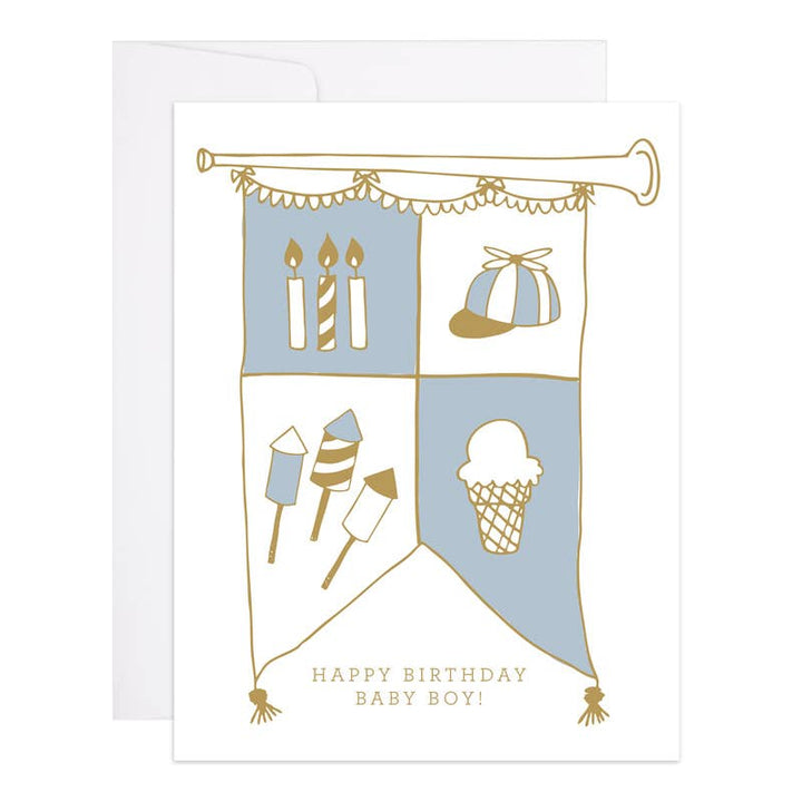Birthday Card "Baby Boy" | Sale