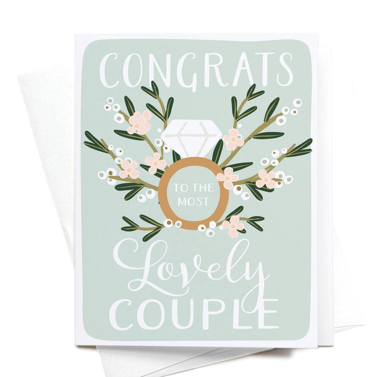 Engagement Card "Lovely Couple"