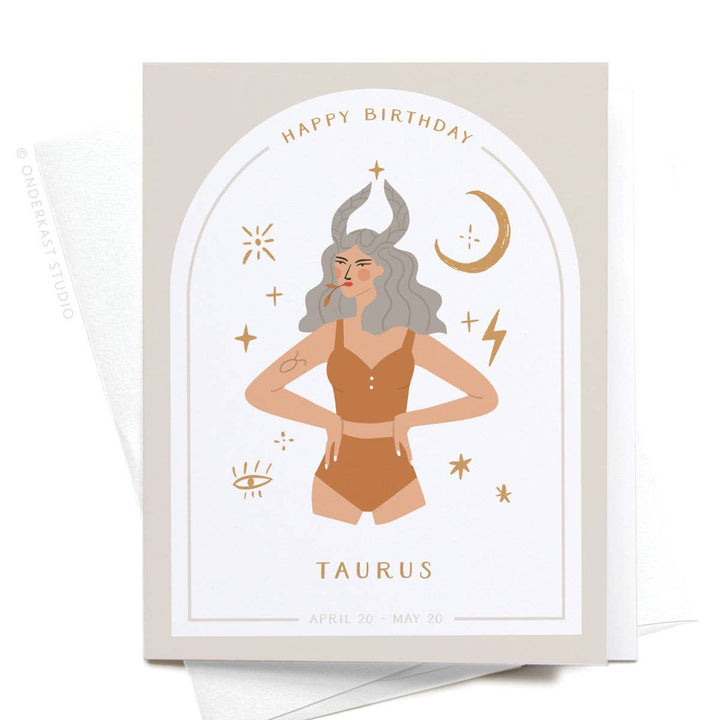 Birthday Card "Zodiac Taurus"