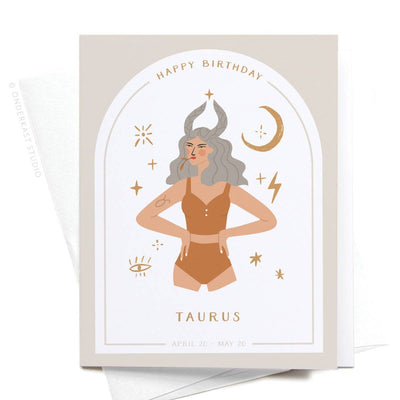 Birthday Card "Zodiac Taurus"