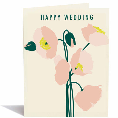 Wedding Card "Poppies"