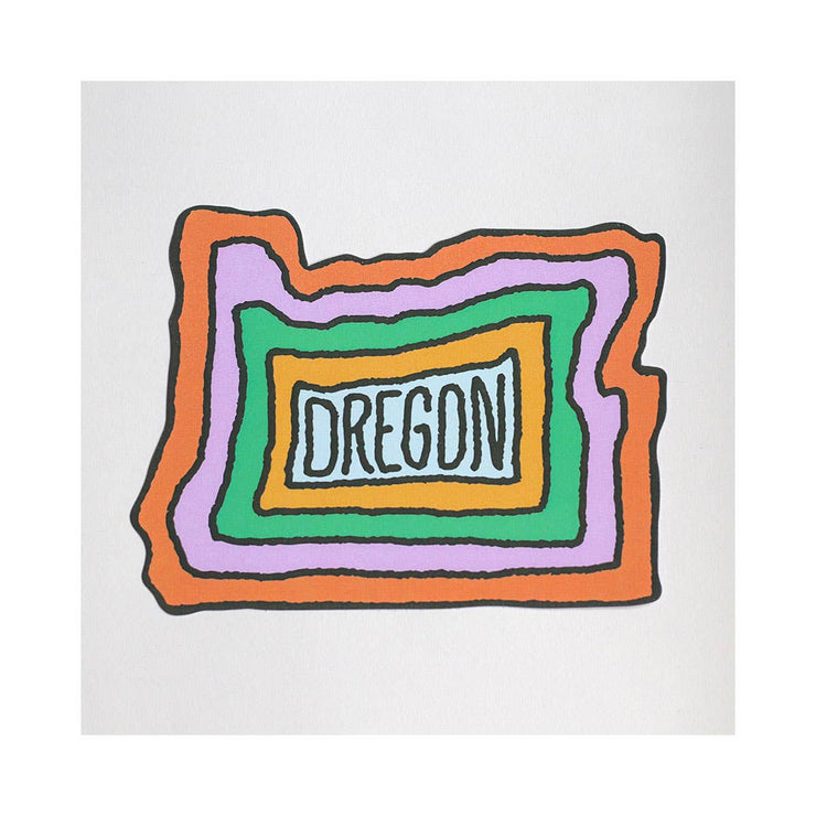 Postcard "Oregon Layers"