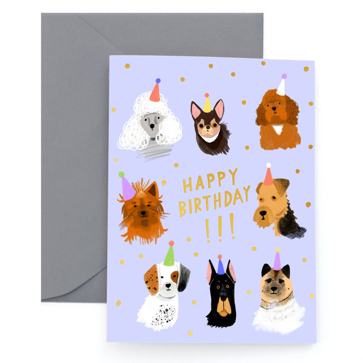 Birthday Card "Canine Crew"