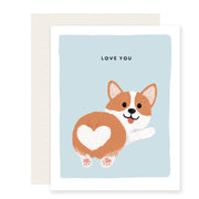 Love & Friendship Card "Corgi"
