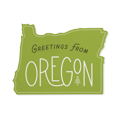 Postcard "Greetings from Oregon"