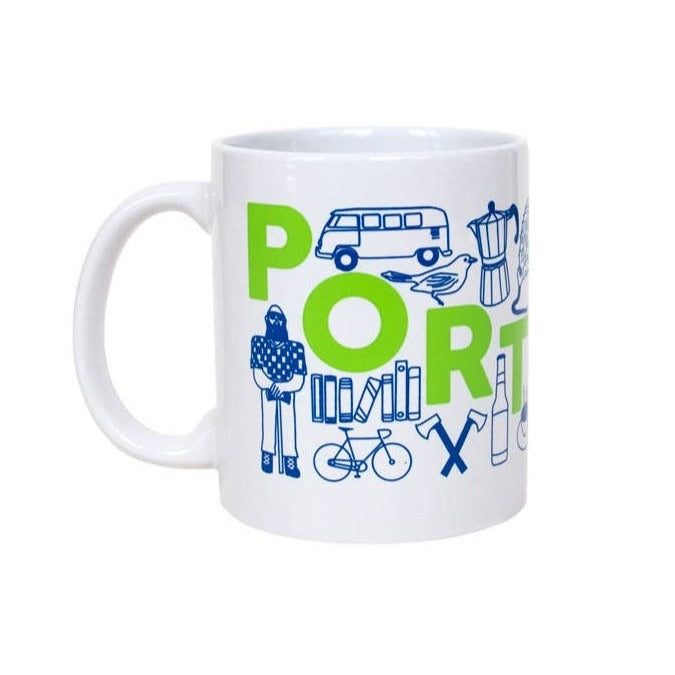 Porcelain Patterned Mugs