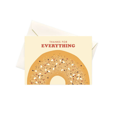 Boxed Thank You Cards "Everything Bagel"