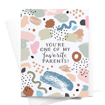 Mother's Day Card "Favorite Parents"