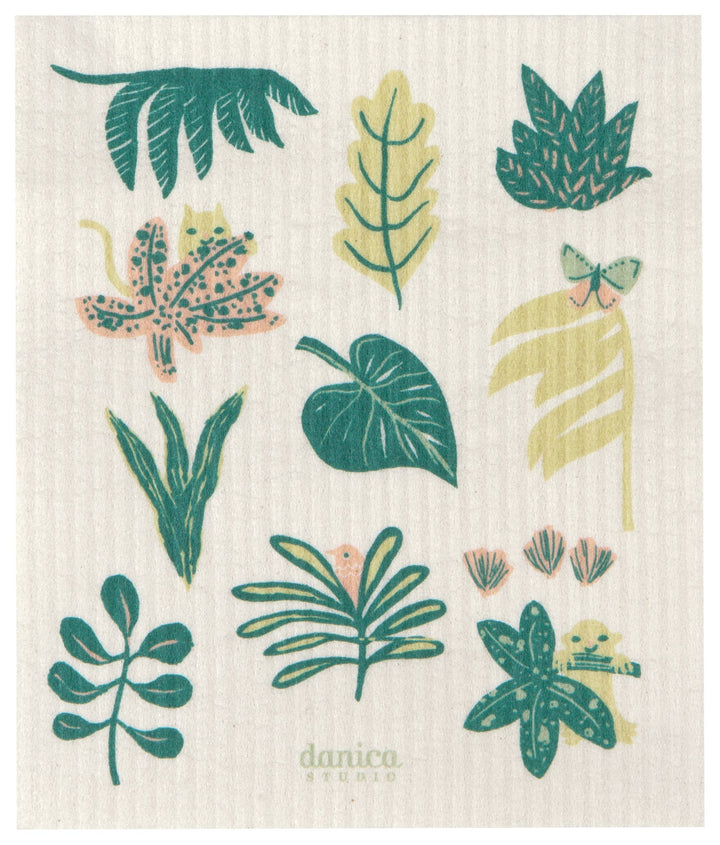 Swedish Dish Towel "Succulents"