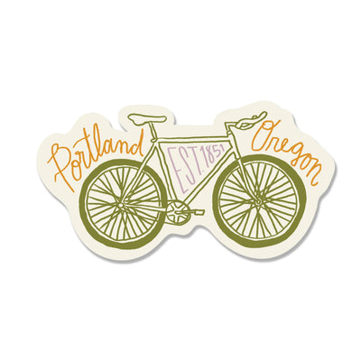 Postcard "Portland Bike"