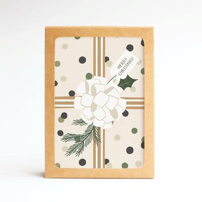 Boxed Christmas Cards "Floral Gift Box"