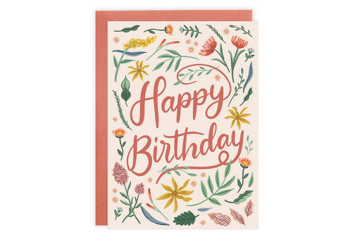 Birthday Card "Wildflower"