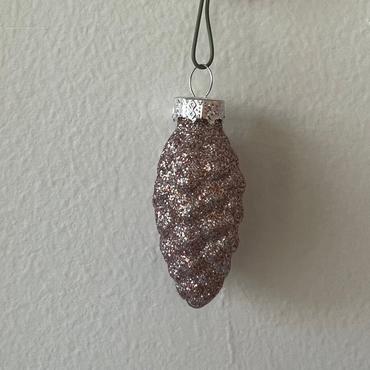 Glass Ornament "Pinecones"