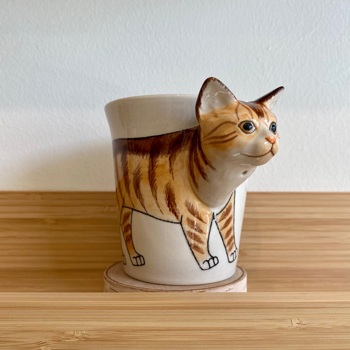 Ceramic Animal Mugs | Cats