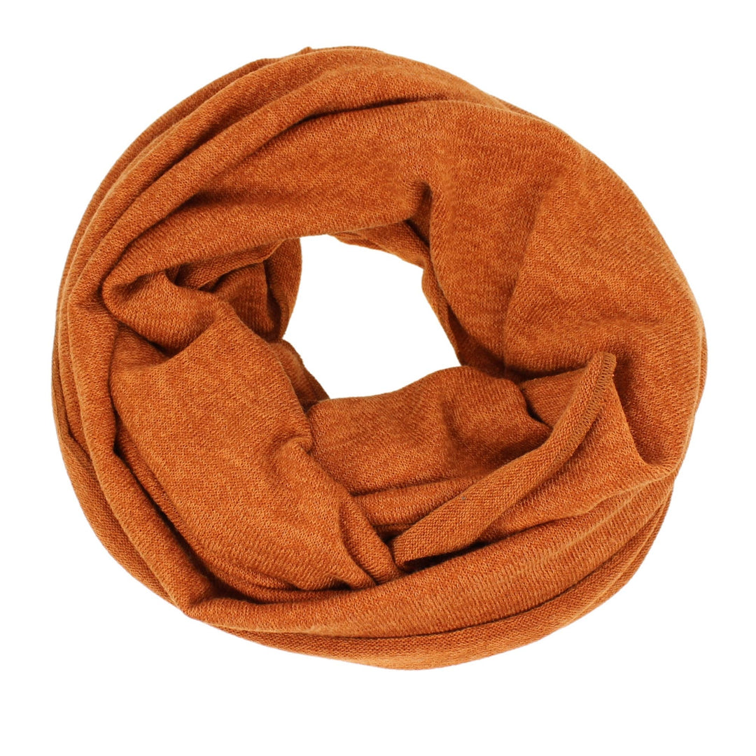 Autumn Knit Infinity Scarf